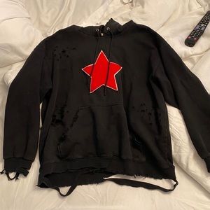 Distressed Emma and Sam (LF) hoodie!